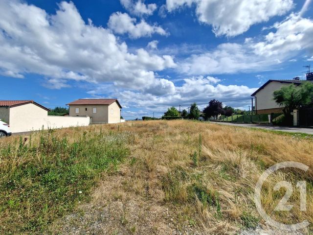 terrain à vendre - 540.0 m2 - BLACE - 69 - RHONE-ALPES - Century 21 Coquillat Immobilier